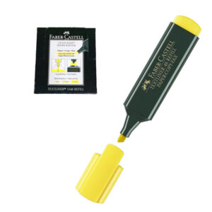 ROTULADOR MARCADOR FLUOR TEXTLINER FABER AMARILLO