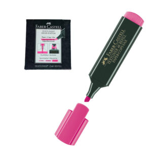 MARCADOR SUBRAYADOR FLUOR TEXTLINER FABER ROSA