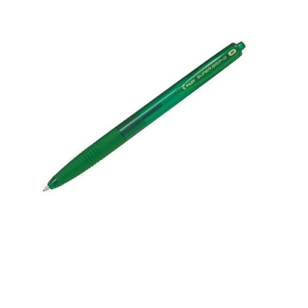 BOLÍGRAFO SUPER G - 1MM - SÚPER GRIP DE PILOT VERDE