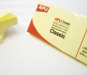 NOTAS ADHESIVAS 40X50 APLI AMARILLO PACK 3 UDS