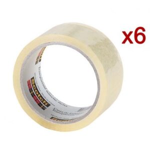 CINTA PRECINTO DE EMBALAJE TRANSPARENTE SCOTCH  66 M X 48 MM