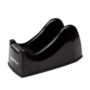 PORTA CINTAS ADHESIVA ADAPTABLE A ROLLOS DE 33M. IDEAL PARA CORTAR LA CINTA DE MANERA COMODA Y RAPIDA. RECARGABLE . APLI