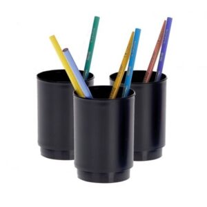 PORTALAPICES - OPACO - NEGRO FAIBO