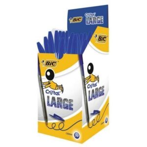 BOLIGRAFO BIC LARGE - COLOR AZUL - PUNTA 1.6MM