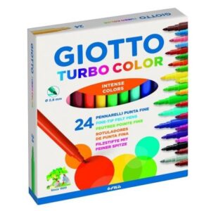 ROTULADORES TURBO COLOR GIOTTO 24 UD.