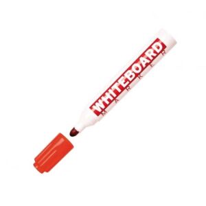 ROTULADOR MOLIN PIZARRA BLANCA - ROJO - PUNTA GRUESA REDONDA 3 MM