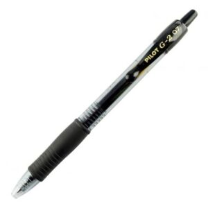 BOLIGRAFO ROLLER RETRACTIL PILOT PUNTA 0.7MM G2 NEGRO