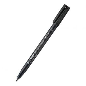 ROTULADOR PERMANENTE STAEDTLER NEGRO PUNTA F 0.6MM - LUMOCOLOR SUPERFINO - 318