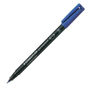 ROTULADOR PERMANENTE PUNTA S 0.4MM - LUMOCOLOR SUPERFINO - 313 - AZUL - STAEDTLER