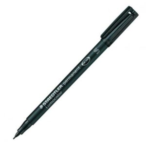 ROTULADOR PERMANENTE PUNTA S 0.4MM - LUMOCOLOR SUPERFINO - 313 - NEGRO - STAEDTLER