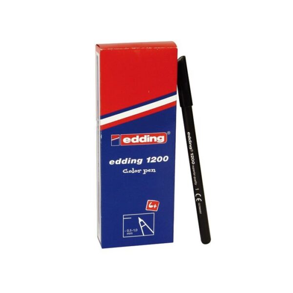 ROTULADOR EDDING 1200 NEGRO