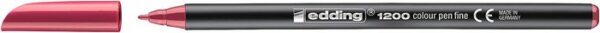 ROTULADOR EDDING 1200 CARMIN