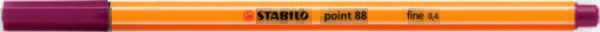 ROTULADOR STABILO POINT 88 PURPURA