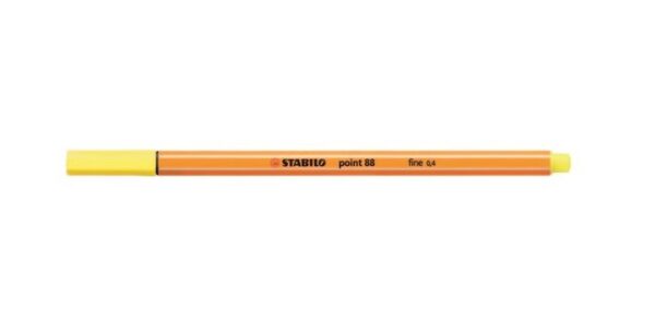 ROTULADOR STABILO POINT 88 AMARILLO LIMON