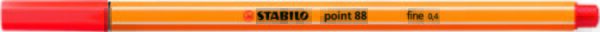 ROTULADOR STABILO POINT 88 CARMIN