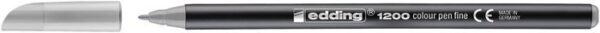 ROTULADOR EDDING 1200 GRIS PLATA