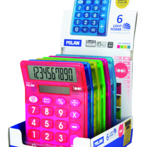 CALCULADORA MILAN 10 DIGITOS NATA LOOK COLORES SURTIDOS
