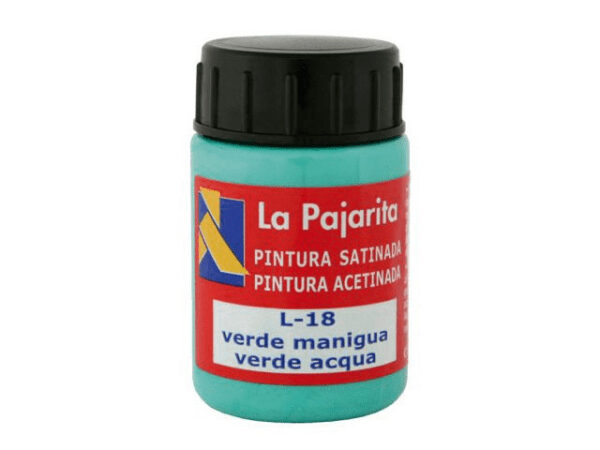 PINTURA PAJARITA 35ML VERDE MANIGUA