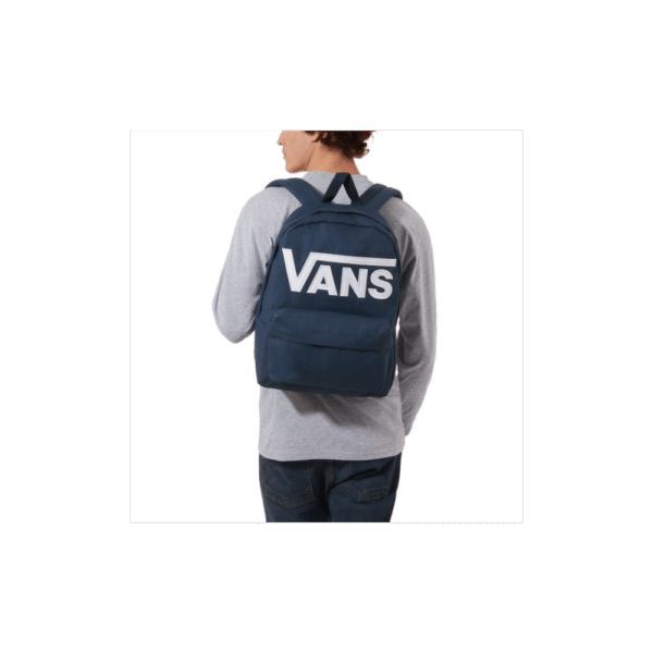 MOCHILA VANS OLD SCHOOL 3 AZUL - Imagen 2