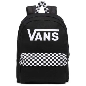 MOCHILA VANS blanca y negra Realm Color Theory