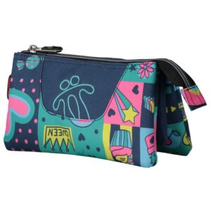 Estuche escolar tres compartimentos - Tablero -2FV