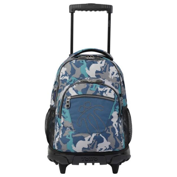 Mochila escolar TOTTO con ruedas - Renglones MA03ECO006-1920P-2FH