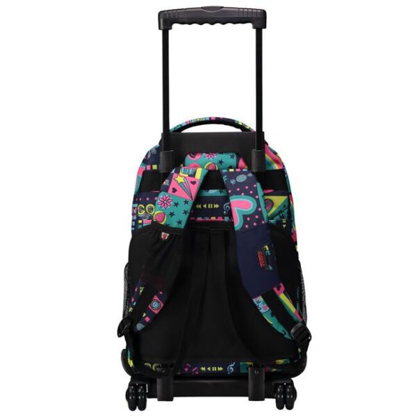 Mochila escolar TOTTO con ruedas - Renglones MA03ECO006-1920P-2FV - Imagen 3