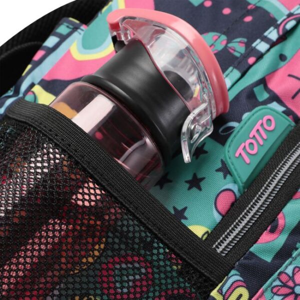 Mochila escolar TOTTO con ruedas - Renglones MA03ECO006-1920P-2FV - Imagen 2