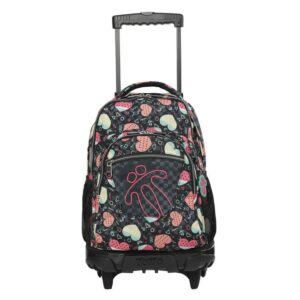 Mochila escolar TOTTO con ruedas - Renglones MA03ECO006-1C8