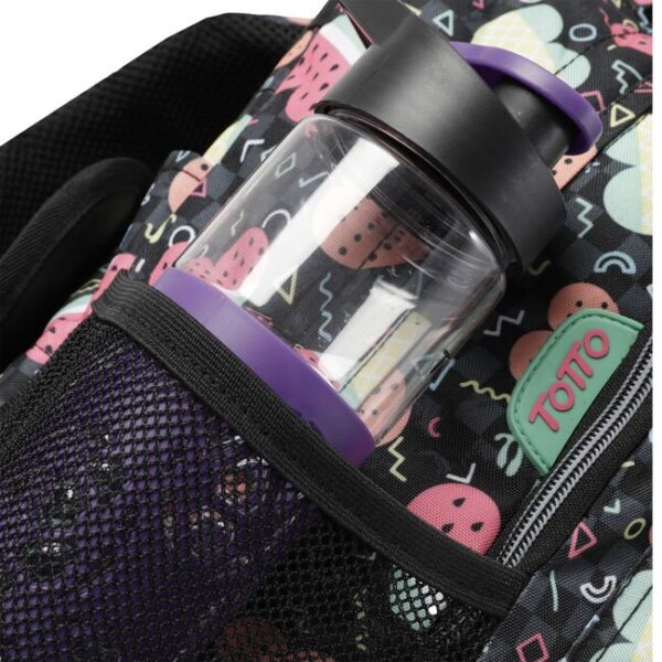 Mochila escolar TOTTO con ruedas - Renglones MA03ECO006-1C8 - Imagen 3
