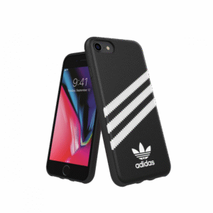 FUNDA CARCASA IPHONE 6/7/8 ADIDAS NEGRO BLANCO