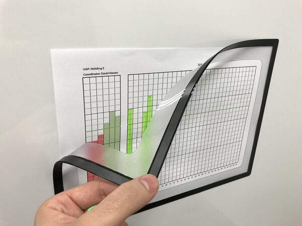 FUNDAS CON MARCO MAGNETICO- IMAN A4 DE COLORES - Imagen 2