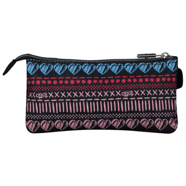 Estuche escolar TOTTO tres compartimentos - Tablero AC52ECO012-1910Z-8E5 - Imagen 3