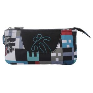 Estuche escolar TOTTO tres compartimentos - Tablero AC52ECO012-1CJ