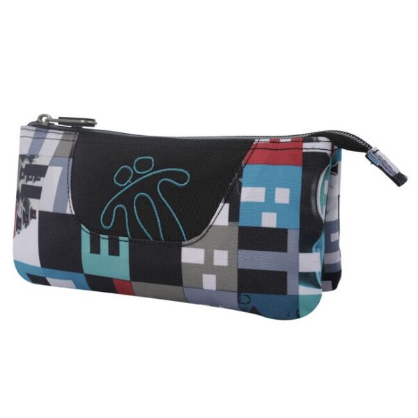 Estuche escolar TOTTO tres compartimentos - Tablero AC52ECO012-1CJ - Imagen 2