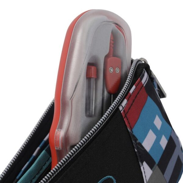 Estuche escolar TOTTO tres compartimentos - Tablero AC52ECO012-1CJ - Imagen 3