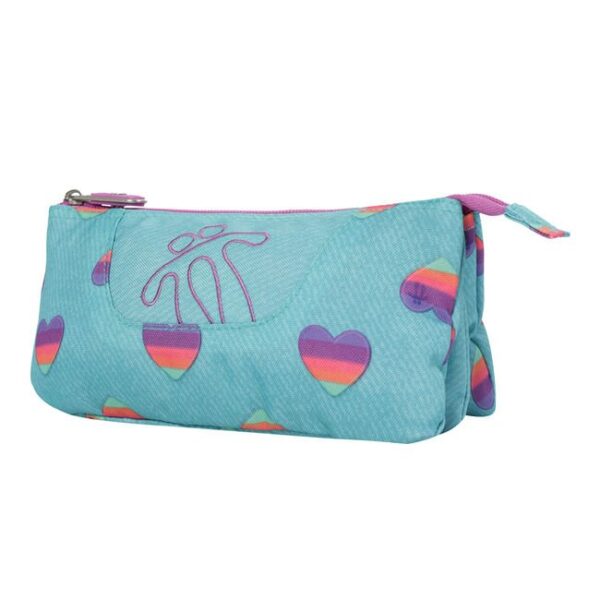 Estuche escolar TOTTO tres compartimentos - Tablero AC52ECO012-2010Z-7F3 - Imagen 2