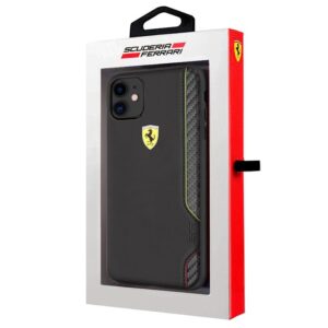 FUNDA CARCASA IPHONE 11 FERRARI NEGRO