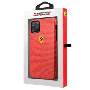 Carcasa IPhone 11 Pro  Ferrari Rojo
