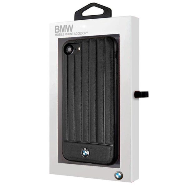 FUNDA CARCASA IPHONE 6/7/8 BMW PIEL NEGRO - Imagen 2
