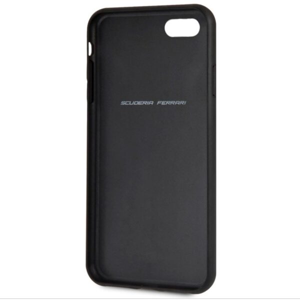 FUNDA CARCASA IPHONE 6/7/8 FERRARI  NEGRO - Imagen 3