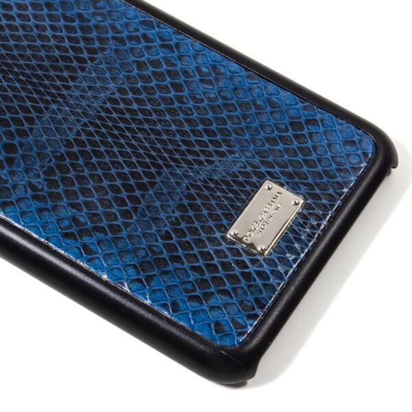 FUNDA CARCASA IPHONE 6/7/8 DOLCE GABBANA AZUL SERPIENTE - Imagen 3
