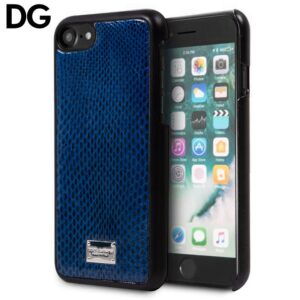 FUNDA CARCASA IPHONE 6/7/8 DOLCE GABBANA AZUL SERPIENTE
