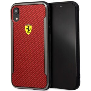 Carcasa IPhone XR  Ferrari Hard Rojo