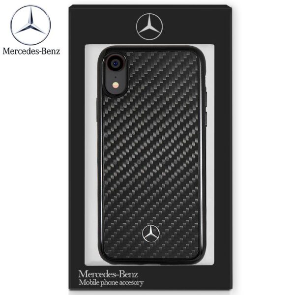Carcasa IPhone XR  Mercedes-Benz Carbono