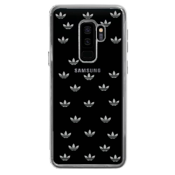 Carcasa funda Samsung G965 Galaxy S9 Plus  Adidas Transparente Metal Plata - Imagen 2