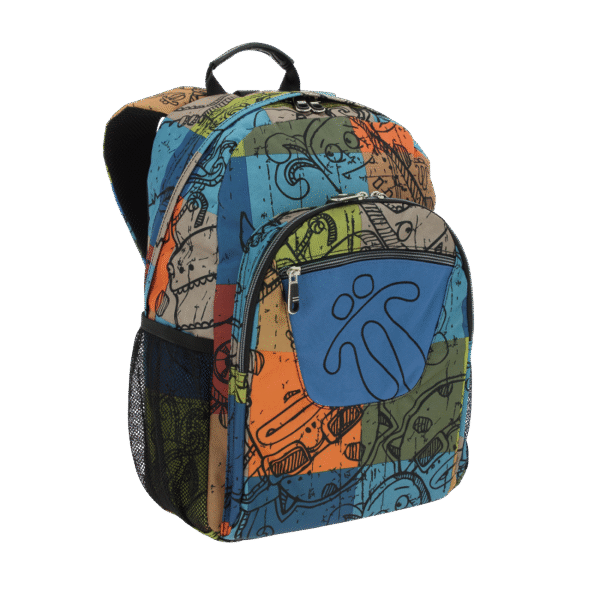 Mochila  TOTTO Adaptable A Carro - Acuareles-7T9 - Imagen 3