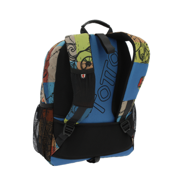 Mochila  TOTTO Adaptable A Carro - Acuareles-7T9 - Imagen 2