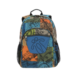 Mochila  TOTTO Adaptable A Carro - Acuareles-7T9