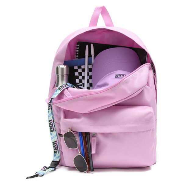 MOCHILA VANS REALM ROSA CHICLE - Imagen 2